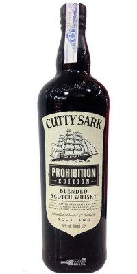 Cutty Sark Prohibition Blended Scotch 0.7L