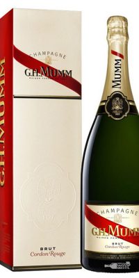 G.H. Mumm Cordon Rouge + Cutie