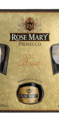 Rose Mary Prosecco + 2 Pahare