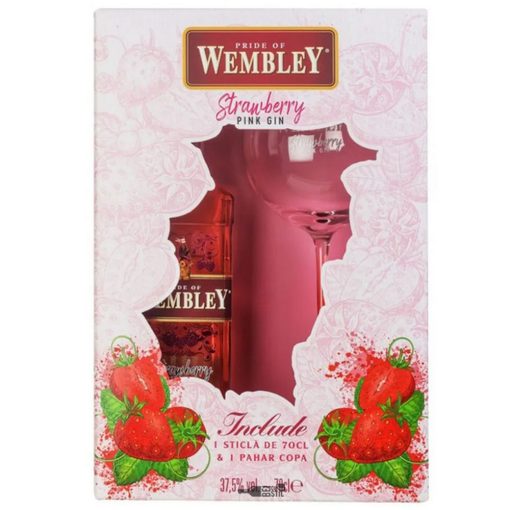 Wembley Pink + Pahar 0.7L