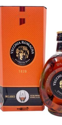 Vecchia Romagna Etichetta Nera + Pahar 0.7L