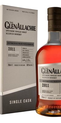 GlenAllachie Single Cask Mercurey Red Wine Barrel 2011 Romania Edition 0.7L