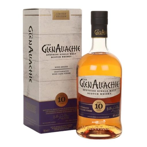Glenallachie Grattamacco Wine Cask Finish 10 Ani 0.7L