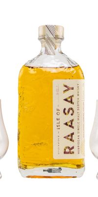 Isle of Raasay Single Malt 0.7L + 2 Pahare Glencairn
