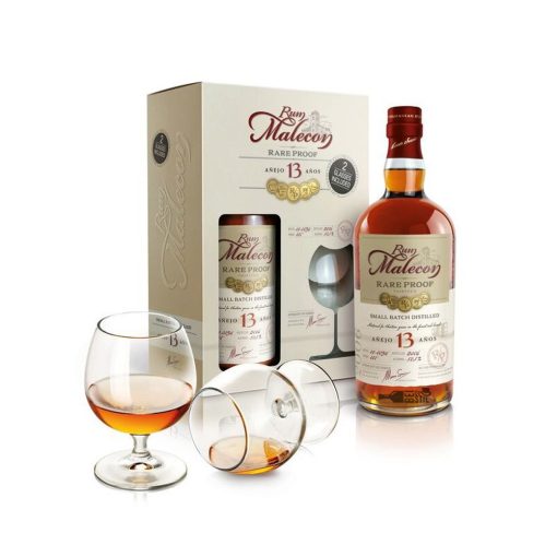 Malecon Rare Proof 13 Ani + 2 Pahare 0.7L