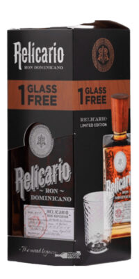 Relicario Ron Superior + 1 Pahar 0.7 L